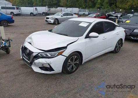 2020 Nissan Sentra Sv Xtronic Cvt z USA, uszkodzony, nr VIN 3N1AB8CV8LY233450